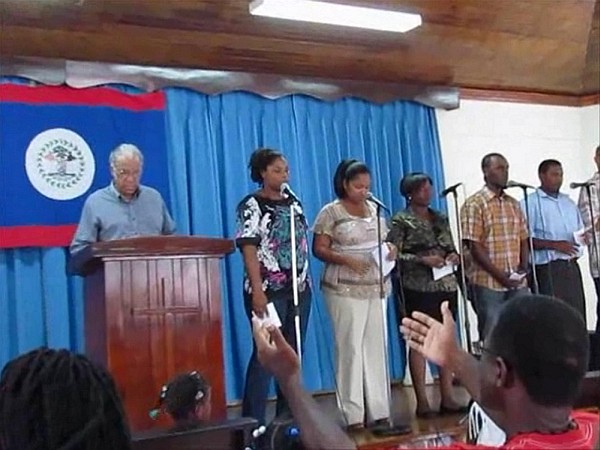 Open Door church worship service