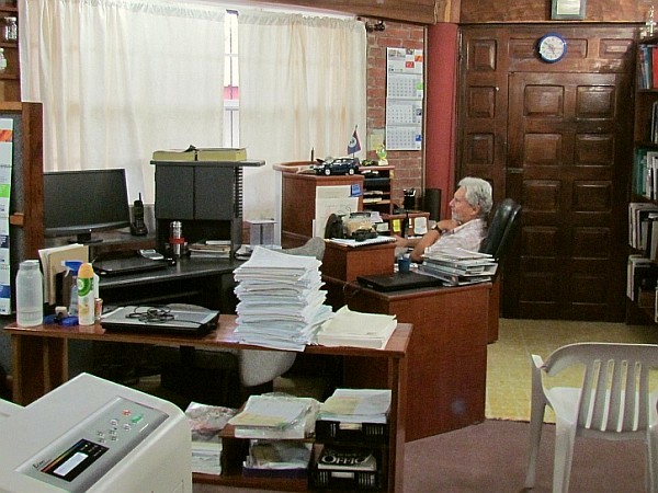 Roger's office