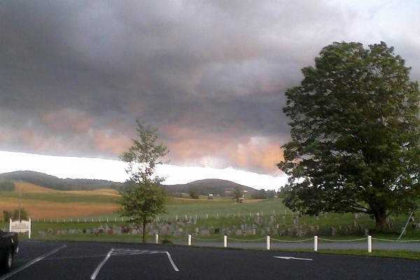 storm clouds