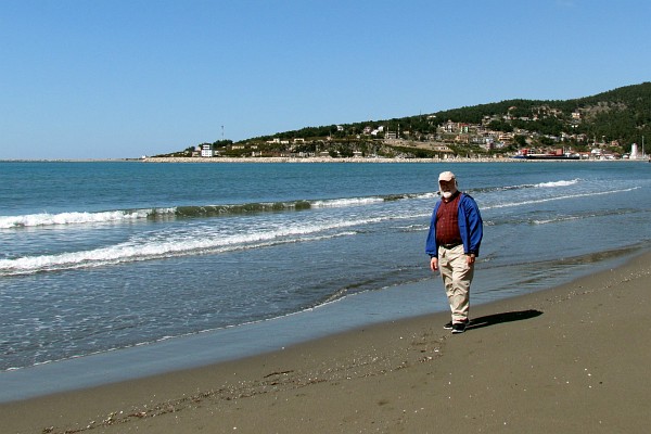 me at Shengjin, Albania