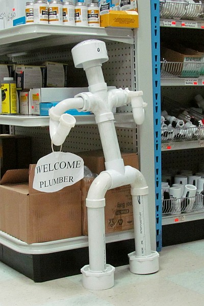 PVC "man"