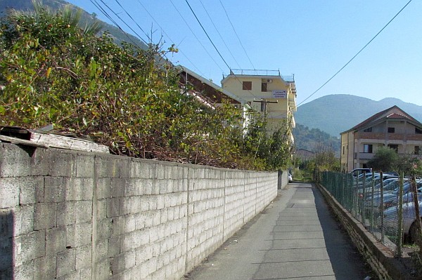 along the alley to Lezha Academic Cetner, Albania