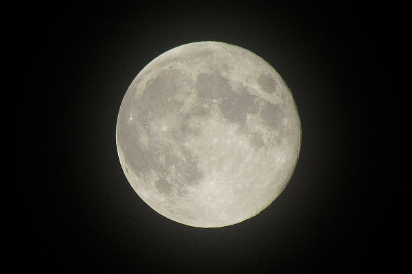 full (or almost full) moon in September