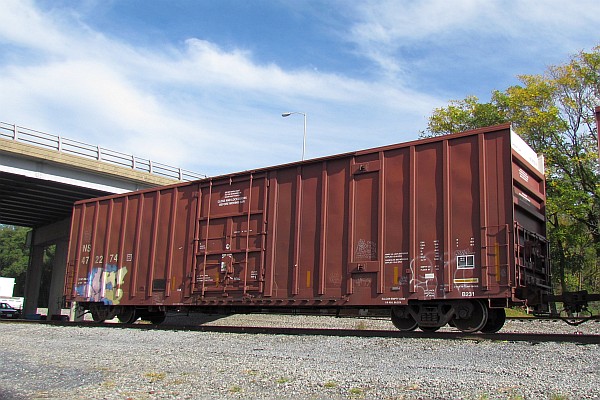 a regular box car