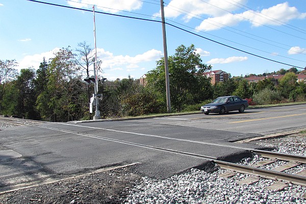 completed new crossing at Acorn Drive, Harrisonburg, VA, USA