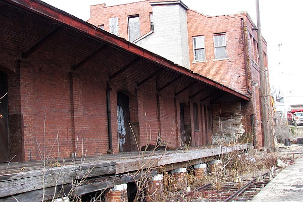 old tain station near R. S. Monger, Harrisonburg, VA